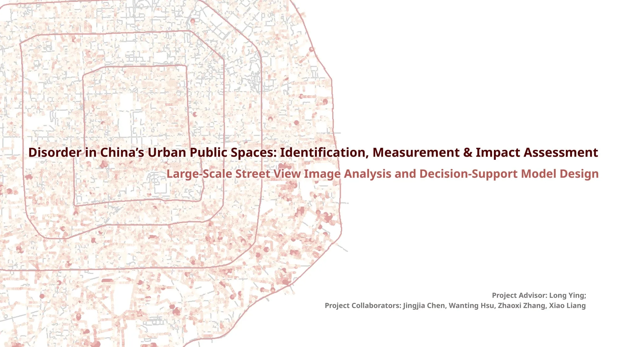 Spatial Disorder via Street View Images — cover